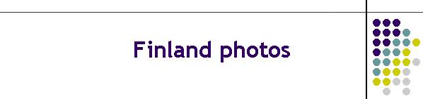 Finland photos
